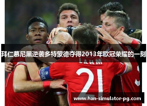 拜仁慕尼黑逆袭多特蒙德夺得2013年欧冠荣耀的一刻