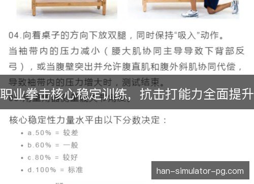 职业拳击核心稳定训练，抗击打能力全面提升